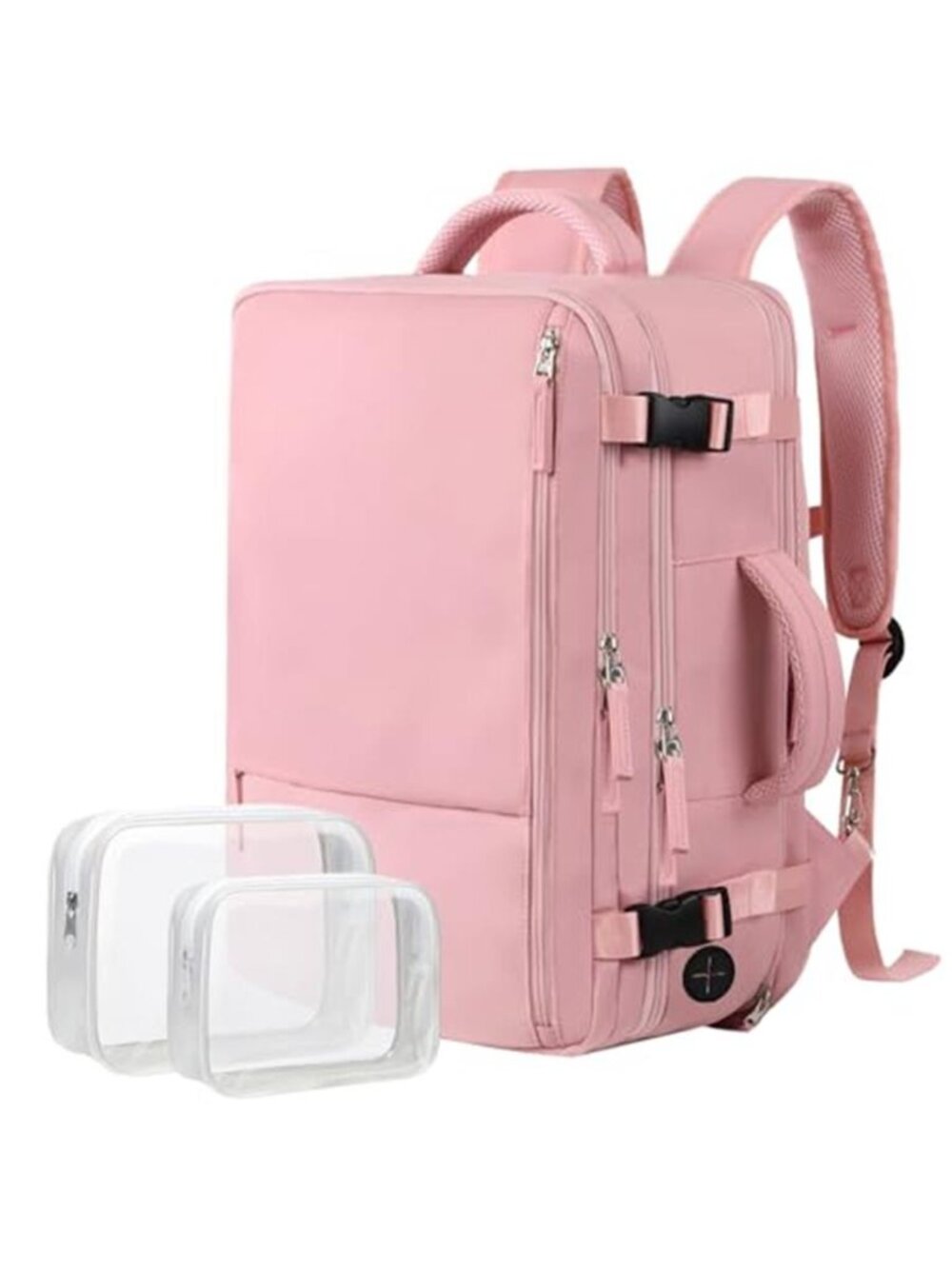 Travel Backpack Carry On 40L Expandable 17 Laptop Weekender Flight Personal Item